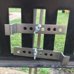 mounting bracket installed