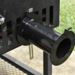 blower installed on brackets