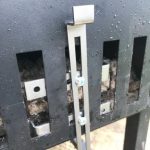 mounting bracket installed