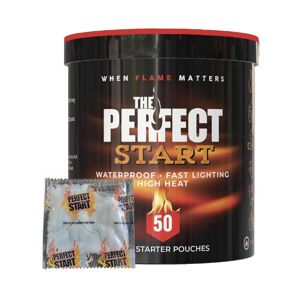 The perfect start fire starter